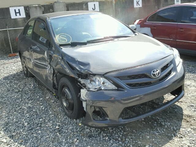 JTDBU4EE2B9129591 - 2011 TOYOTA COROLLA GRAY photo 1