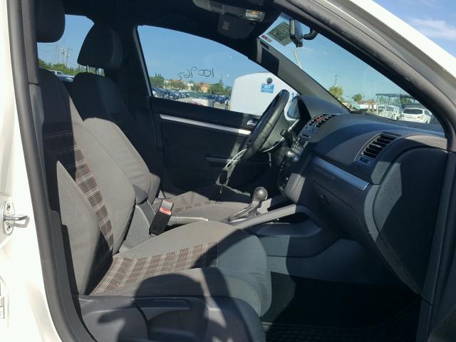 3VWBJ71K08M187051 - 2008 VOLKSWAGEN GLI თეთრი ფოტო 5