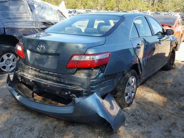 4T4BE46K29R132288 - 2009 TOYOTA CAMRY GREEN photo 4