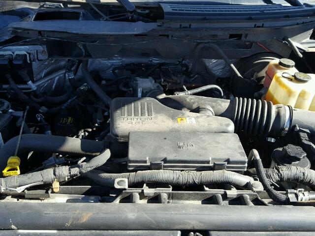 1FTRW12W39FA51516 - 2009 FORD F150 BLACK photo 7