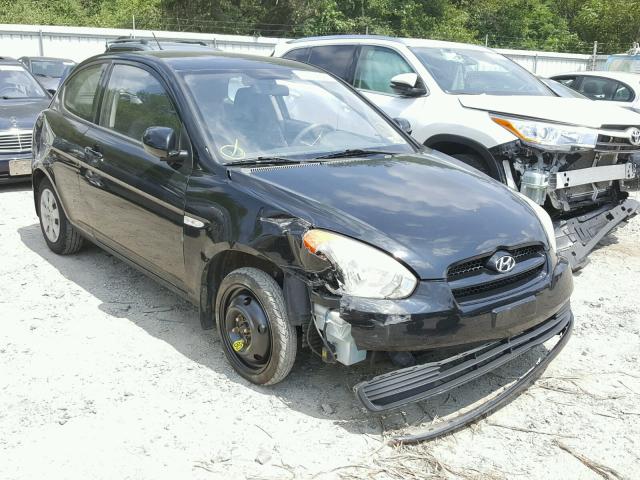 KMHCM3AC3AU149911 - 2010 HYUNDAI ACCENT BLU BLACK photo 1