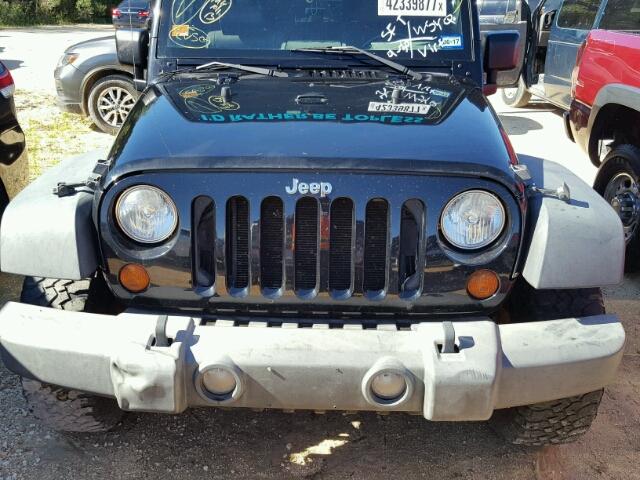 1J8GA64129L754362 - 2009 JEEP WRANGLER BLACK photo 9