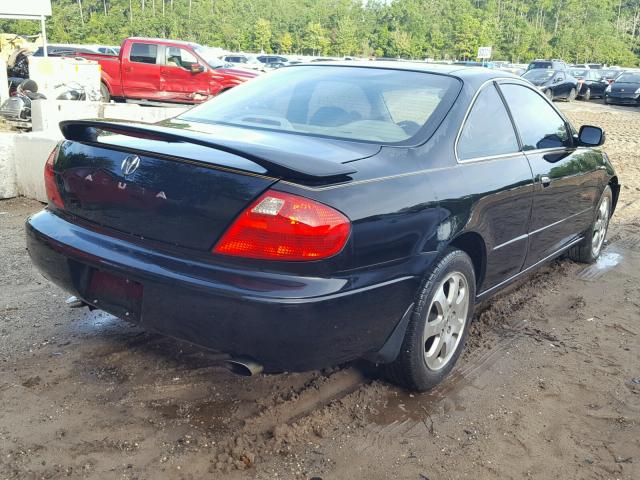 19UYA42472A003208 - 2002 ACURA 3.2CL BLACK photo 4