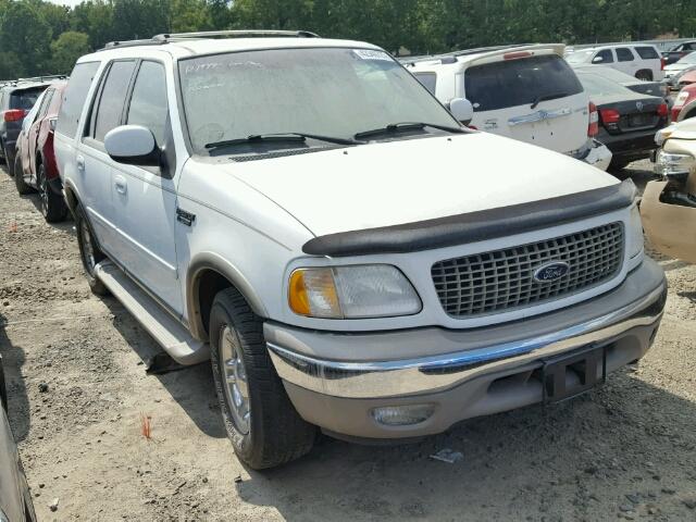 1FMRU17L11LA85931 - 2001 FORD EXPEDITION WHITE photo 1