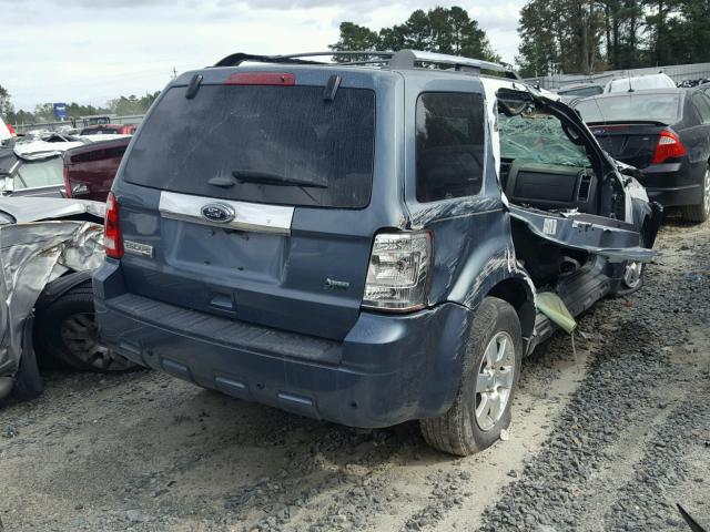 1FMCU0EG8CKC80228 - 2012 FORD ESCAPE LIM BLUE photo 4