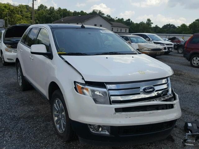 2FMDK48C39BA73212 - 2009 FORD EDGE SEL WHITE photo 1