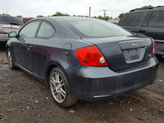 JTKDE167670175076 - 2007 TOYOTA SCION TC 灰色 照片 3