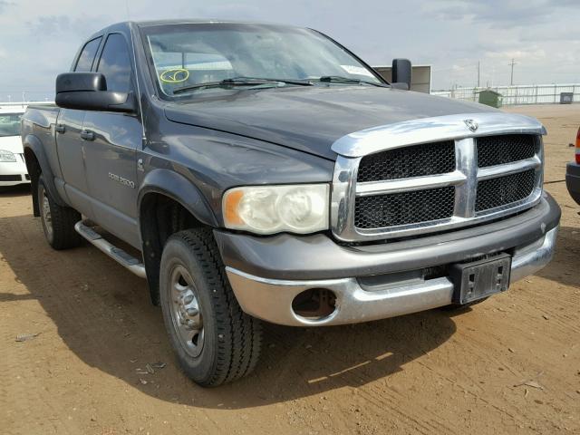 3D7KU28C63G773116 - 2003 DODGE RAM 2500 S ნაცრისფერი ფოტო 1