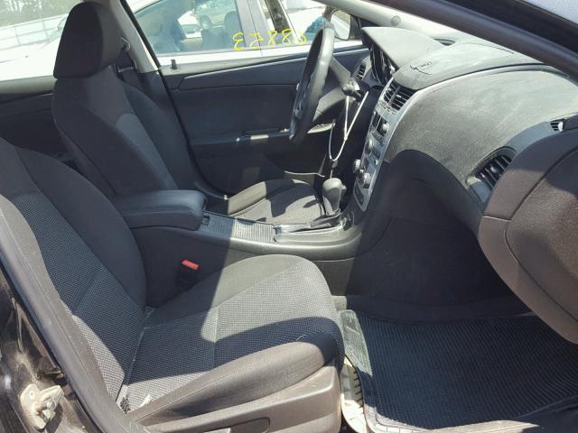 1G1ZC5E13BF302954 - 2011 CHEVROLET MALIBU 1LT CHARCOAL photo 5