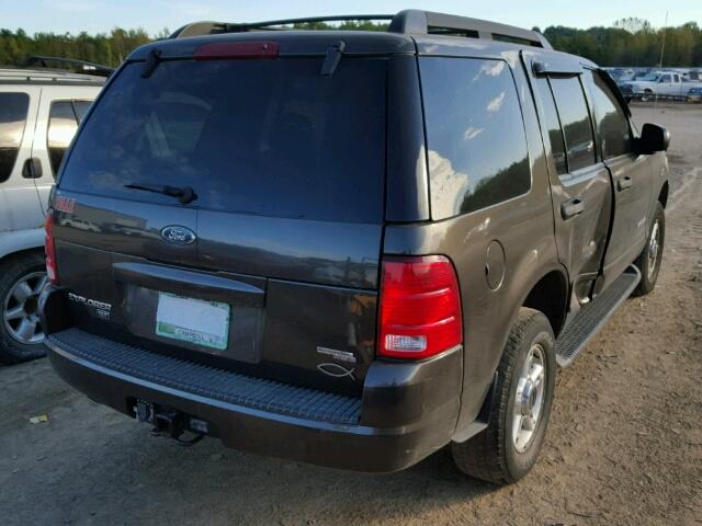 1FMZU63K35ZA65533 - 2005 FORD EXPLORER X CHARCOAL photo 4