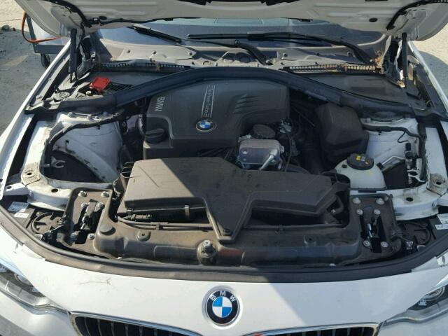 WBA4C9C57GG137018 - 2016 BMW 428 XI WHITE photo 7