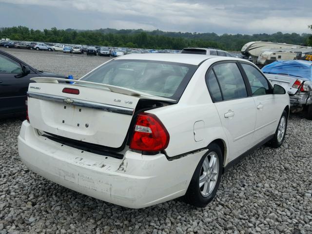 1G1ZT54835F203635 - 2005 CHEVROLET MALIBU LS თეთრი ფოტო 4
