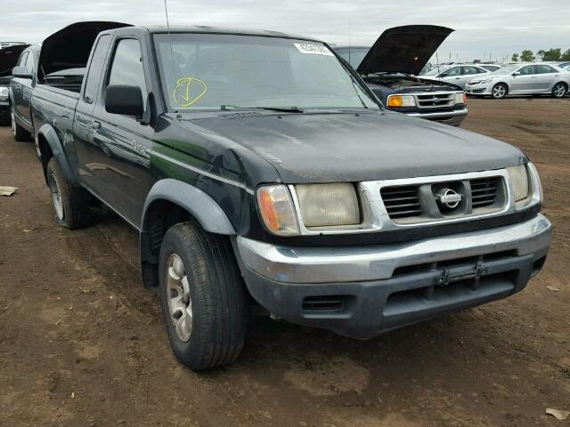 1N6ED26T5YC305041 - 2000 NISSAN FRONTIER K BLACK photo 1