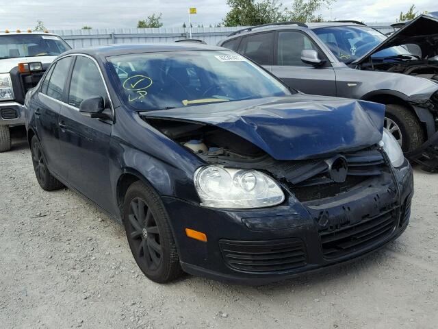 3VWRX7AJ2AM047383 - 2010 VOLKSWAGEN JETTA SE BLACK photo 1