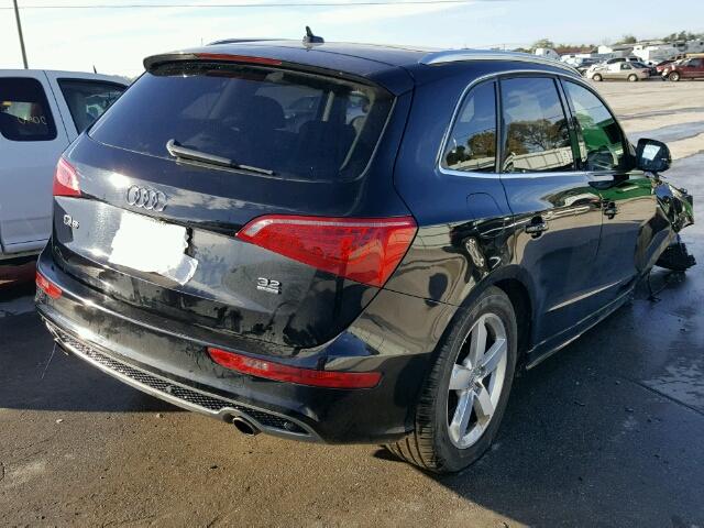 WA1DKAFP2BA025334 - 2011 AUDI Q5 BLACK photo 4