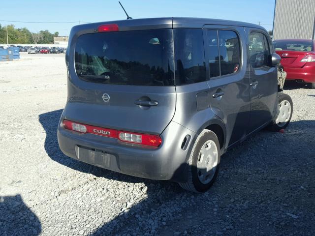 JN8AZ2KR2CT254706 - 2012 NISSAN CUBE BASE GRAY photo 4