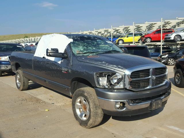 3D7KS28A67G780013 - 2007 DODGE RAM 2500 S Մոխրագույն լուսանկար 1