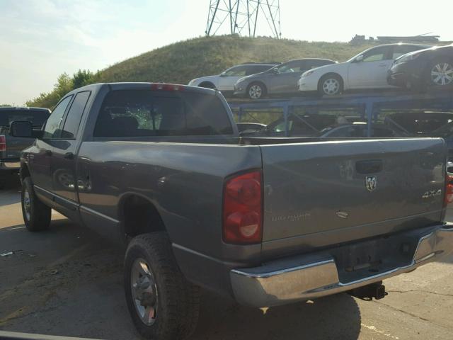 3D7KS28A67G780013 - 2007 DODGE RAM 2500 S Մոխրագույն լուսանկար 3