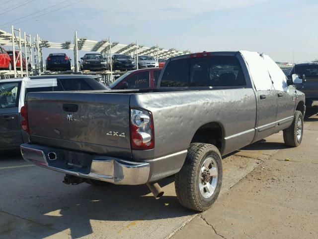 3D7KS28A67G780013 - 2007 DODGE RAM 2500 S Մոխրագույն լուսանկար 4