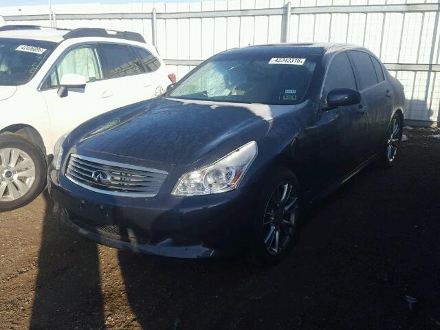 JNKBV61E97M720115 - 2007 INFINITI G35 SILVER photo 2