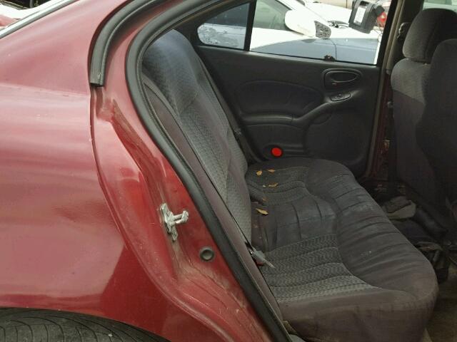 1G2NE52E25M129469 - 2005 PONTIAC GRAND AM S Tünd qırmızı foto 6