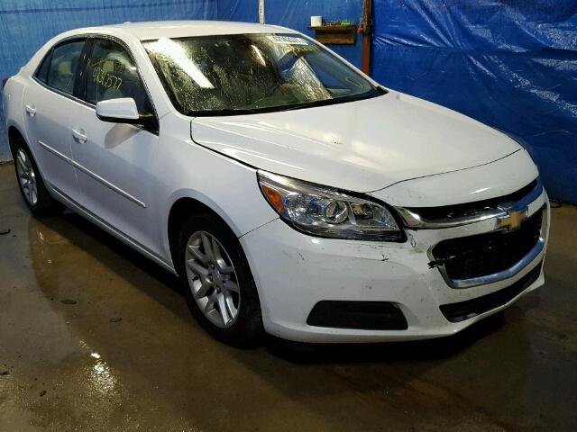 1G11C5SL1FF349487 - 2015 CHEVROLET MALIBU 1LT WHITE photo 1