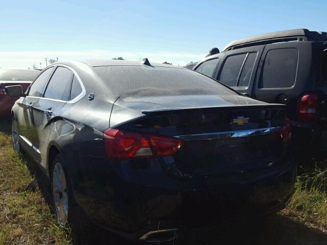 2G1155S31E9166494 - 2014 CHEVROLET IMPALA LTZ BLACK photo 3