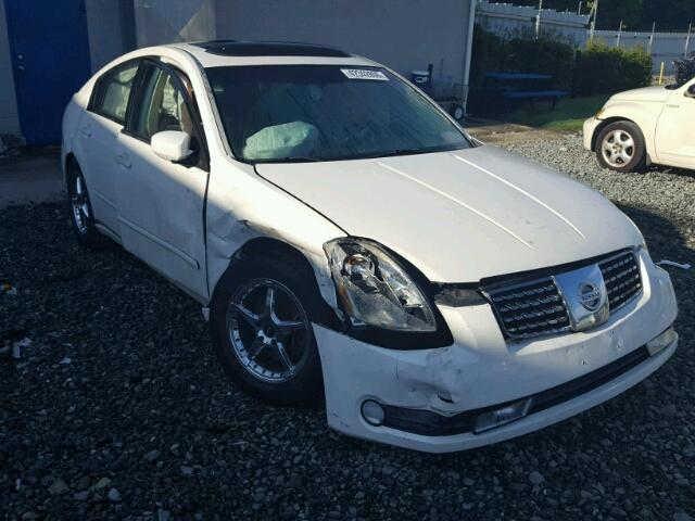 1N4BA41E34C821983 - 2004 NISSAN MAXIMA SE WHITE photo 1