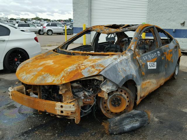 2T1BURHE1EC224327 - 2014 TOYOTA COROLLA BURN photo 2