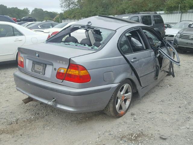 WBAET37434NJ46292 - 2004 BMW 325 I BLUE photo 4