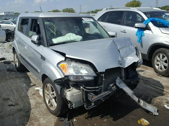 KNDJT2A24A7702404 - 2010 KIA SOUL + SILVER photo 1