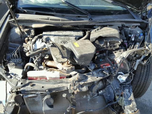 4T1BF1FK0CU016679 - 2012 TOYOTA CAMRY BASE BLACK photo 7