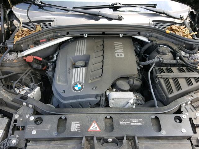 5UXWX5C50CL720412 - 2012 BMW X3 XDRIVE2 BLACK photo 7
