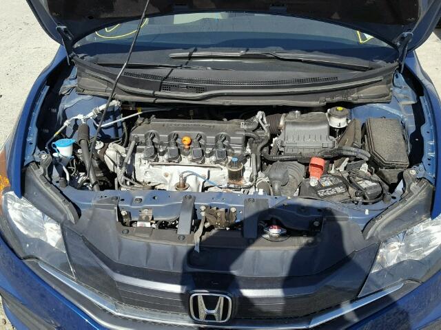 2HGFG3B81FH533197 - 2015 HONDA CIVIC EX BLUE photo 7