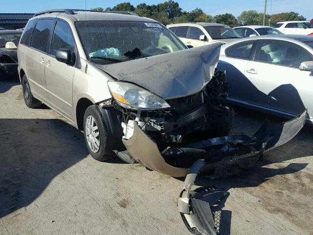 5TDZA23C36S504375 - 2006 TOYOTA SIENNA GOLD photo 1