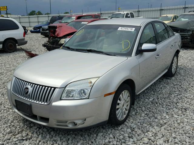 1MEHM40WX8G622223 - 2008 MERCURY SABLE LUXU SILVER photo 2