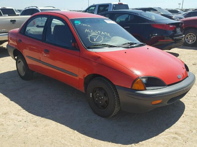 2C1MR529XS6725595 - 1995 GEO METRO BASE RED photo 1