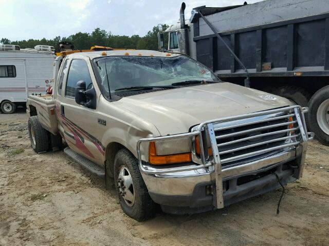 1FTWX32F51EA91294 - 2001 FORD F350 SUPER GOLD photo 1