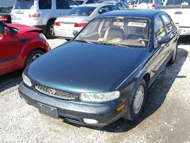 JNKAY21D8SM215159 - 1995 INFINITI J30 GREEN photo 2