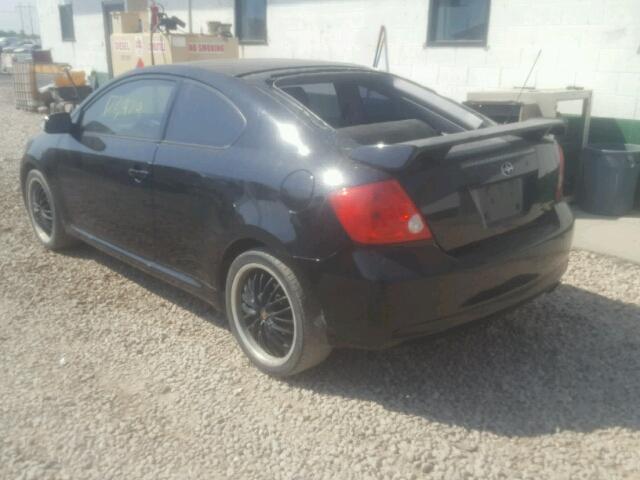 JTKDE177X70154181 - 2007 TOYOTA SCION TC 黑色 照片 3