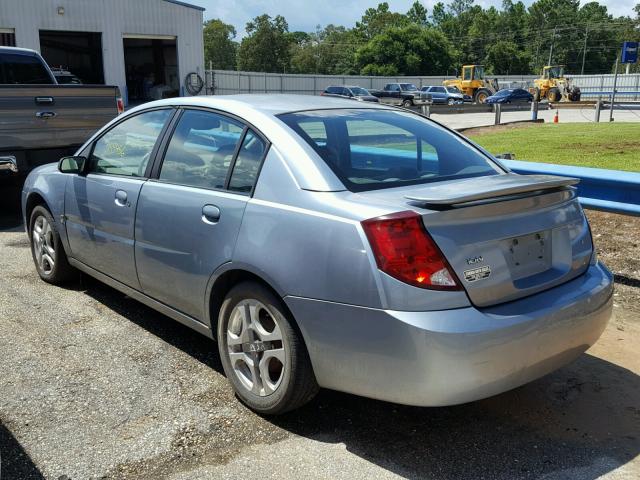 1G8AL52F23Z187228 - 2003 SATURN ION LEVEL TEAL photo 3