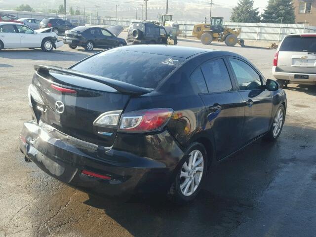 JM1BL1V70C1533928 - 2012 MAZDA 3 I BLACK photo 4