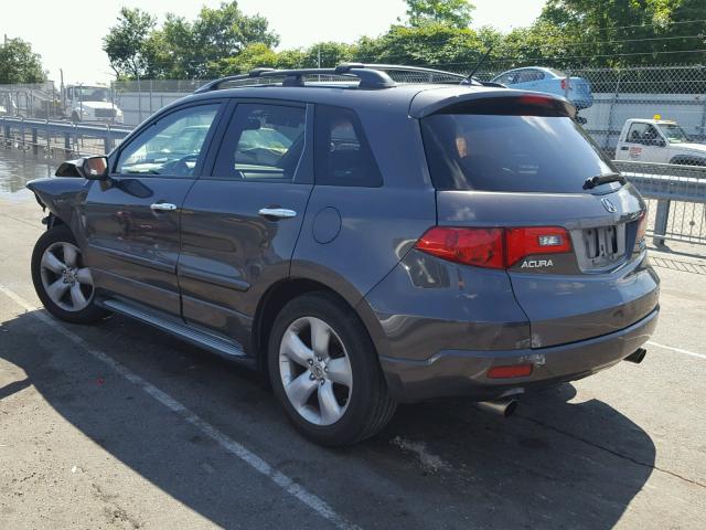 5J8TB18299A005791 - 2009 ACURA RDX BROWN photo 3