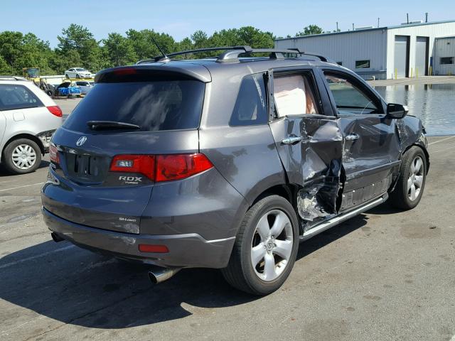 5J8TB18299A005791 - 2009 ACURA RDX BROWN photo 4