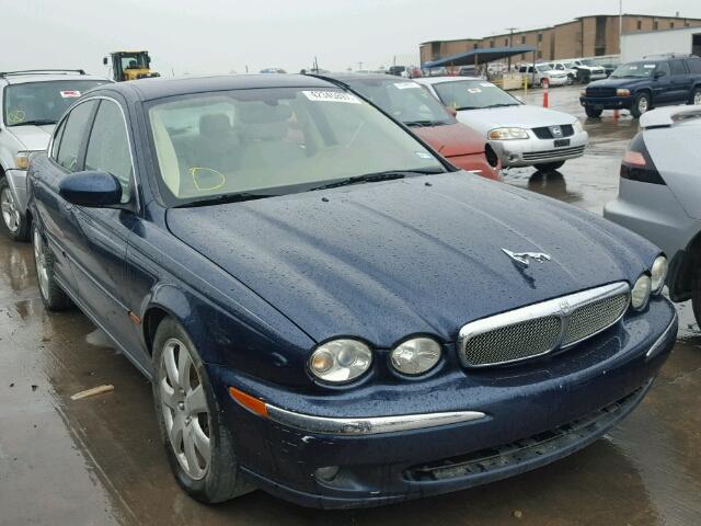 SAJWA51A26WJ02001 - 2006 JAGUAR X-TYPE BLUE photo 1