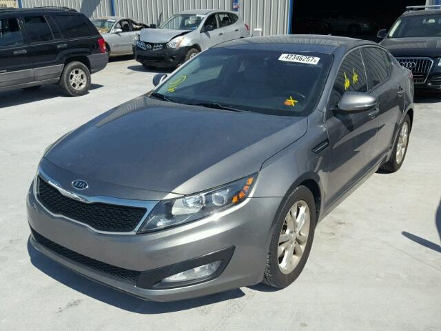 5XXGN4A72CG058472 - 2012 KIA OPTIMA EX SILVER photo 2