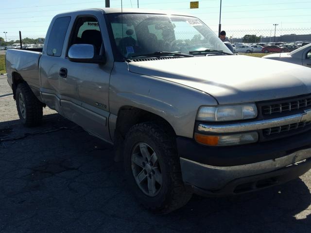 2GCEK19T411381649 - 2001 CHEVROLET SILVERADO TAN photo 1