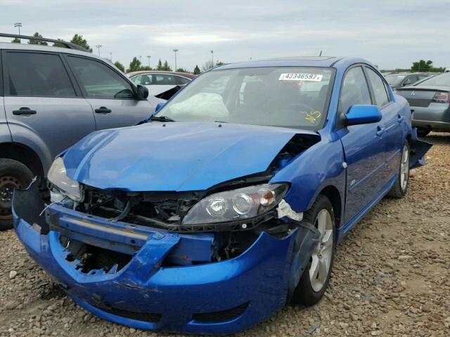 JM1BK324961437499 - 2006 MAZDA 3 BLUE photo 2