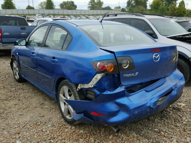 JM1BK324961437499 - 2006 MAZDA 3 BLUE photo 3