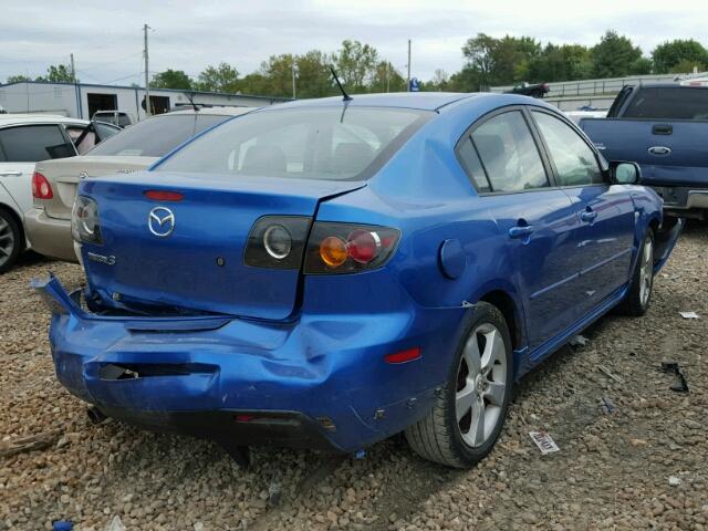 JM1BK324961437499 - 2006 MAZDA 3 BLUE photo 4